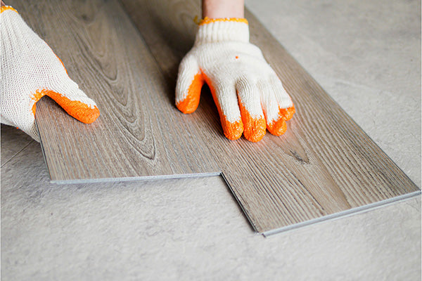 Attached Underlayment on Rigid Core Waterproof SPC and WPC