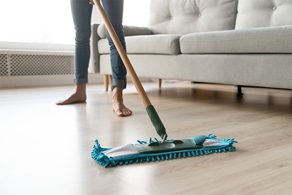 How to Keep Your LVT or LVP Looking Brand New (and Germ Free)