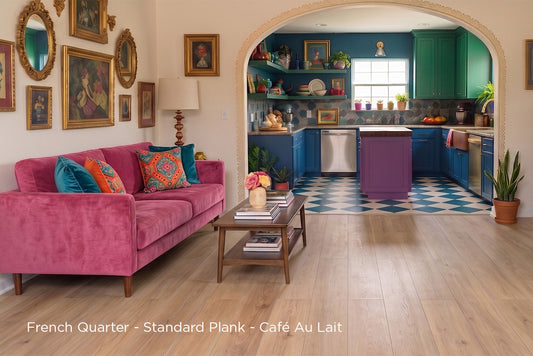 How to Support Your Checkered Flooring & Create Intentional Design Throughout Your Home