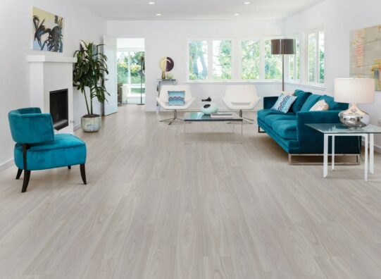 Creating a Comfortable and Contemporary Living Room with Luxury Vinyl Plank